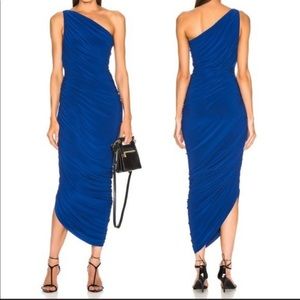 Norma Kamali Diana dress berry blue